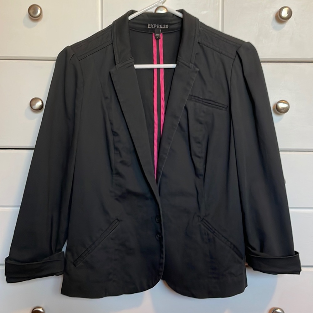 Express fitted blazer
